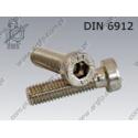 Hex socket head cap screw, low head  M 5×12-A2   DIN 6912