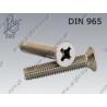Machine screw  H M 5×25-A2   DIN 965