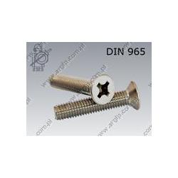 Machine screw  H M 6×16-A2   DIN 965