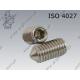 Hex socket set screw with cone point  M10×20-A2   ISO 4027