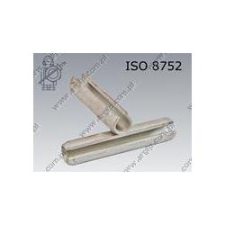 Heavy duty spring pin  6×40  fl Zn  ISO 8752