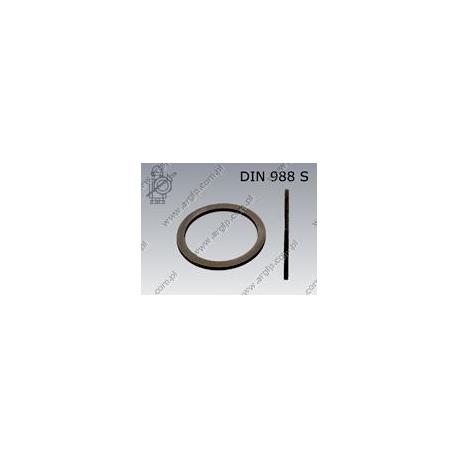 Support washer  45×55×3    DIN 988 SS