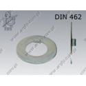 Internal tab washer  10  zinc plated  DIN 462
