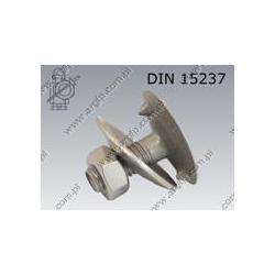 Elevator bolt with nut and washer  M 8×30-A4   DIN 15237