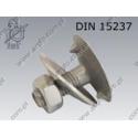 Elevator bolt with nut and washer  M 8×30-A4   DIN 15237