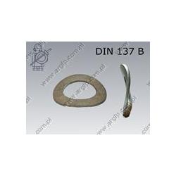 Spring washer, wave  15(M14)  mechanical Zn  DIN 137 B