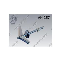 Spring toggles  with rod M 5×75  zinc plated  AN 257