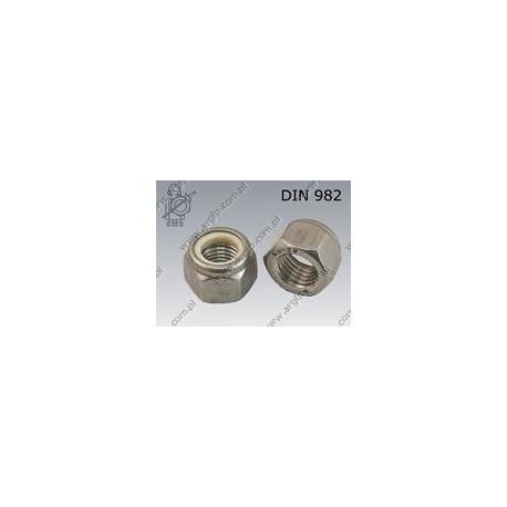 Self-Locking hex nut high type  M 5-A2   DIN 982