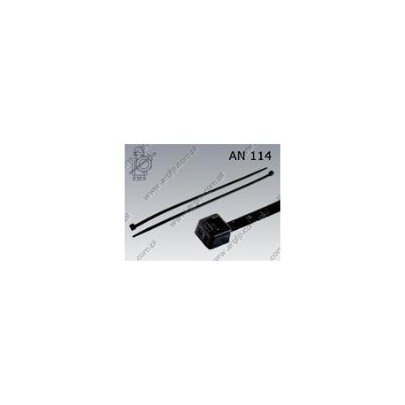 Cable tie  100×2,5  black  AN 114