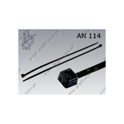 Cable tie  160×2,5  black  AN 114