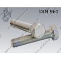 Hex bolt  M10×1×40-8.8 zinc plated  DIN 961
