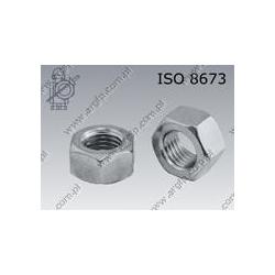 Hexagon nut  M 8× 1-8 zinc plated  ISO 8673