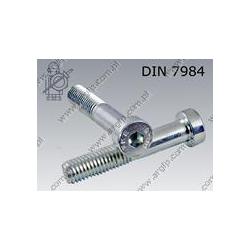 Hex socket head cap screw, low head  M 6×40-08.8 zinc plated  DIN 7984