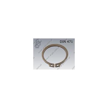 Retaining ring  A(Z) 25×1,2-1.4122   DIN 471