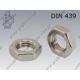 Hex thin nut  M16×1-A2   DIN 439