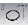 Support washer  16×22×1,5    DIN 988 SS