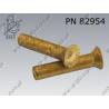 Countersunk head rivet  2× 8-brass   PN 82954