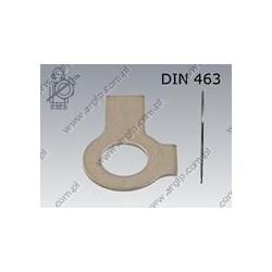Tab washer with long and short tab  13(M12)-A2   DIN 463