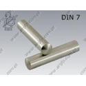 42 Parallel pin  6m6×12-A1   DIN 7 per 50