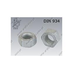 Hexagon nut  M20-8 fl Zn  DIN 934