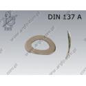 Spring washer, curved  10,5(M10)-A2   DIN 137 A
