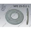 Contact washer  L 10,2(M10)  fl Zn  NFE 25-511