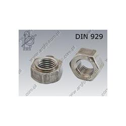 Hexagon welding nut  M 3    DIN 929