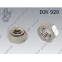Hexagon welding nut  M10-A2   DIN 929