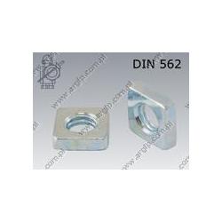 Square nut  M 4-04 zinc plated  DIN 562