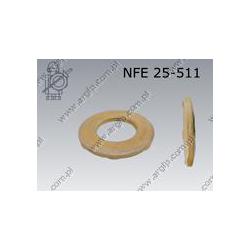 Contact washer  N picot 16,4(M16)  fl Zn  NFE 25-511