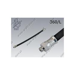 High pressure hose  360/L G 1/8×300