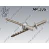 Blind rivet sealed dome head  4× 9,5-Al/A2   AN 386