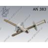 Blind rivet large dome head  5×16×14-Al/A2   AN 383