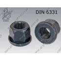 Hexagon collar nut with a height of 1,5d  M12×1,5-10   DIN 6331