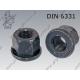 Hexagon collar nut with a height of 1,5d  M 6-10   DIN 6331