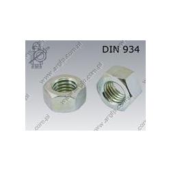 Hexagon nut  left-threaded M16-8 zinc plated  DIN 934