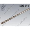 Twist drill, long version  10,0-HSS   DIN 340
