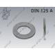 Flat washer  7,4(M 7)-200HV zinc plated  DIN 125 A