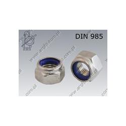 Self-Locking hex nut  M 4-A2   DIN 985