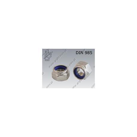 Self-Locking hex nut  M20-A2-70   DIN 985