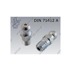 Grease nipple (180)  M 6×1/24  zinc plated  DIN 71412 A