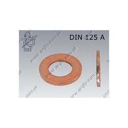 Flat washer  10,5(M10)-Cu   DIN 125 A