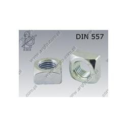 Square nut  M 5-5 zinc plated  DIN 557