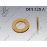 Flat washer  3,2(M 3)-brass   DIN 125 A