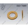 Flat washer  6,4(M 6)-brass   DIN 125 A