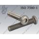 Hexagon socket button head screw  FT M 5×35-A2-70   ISO 7380-1