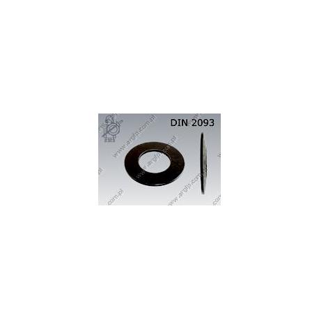 Disc spring  Schnorr 112×57×4  phosph.  DIN 2093 B