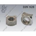 Square welding nut  M 8    DIN 928