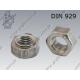 Hexagon welding nut  M12    DIN 929