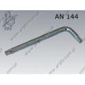 Torx key  Tx 25  zinc plated  AN 144